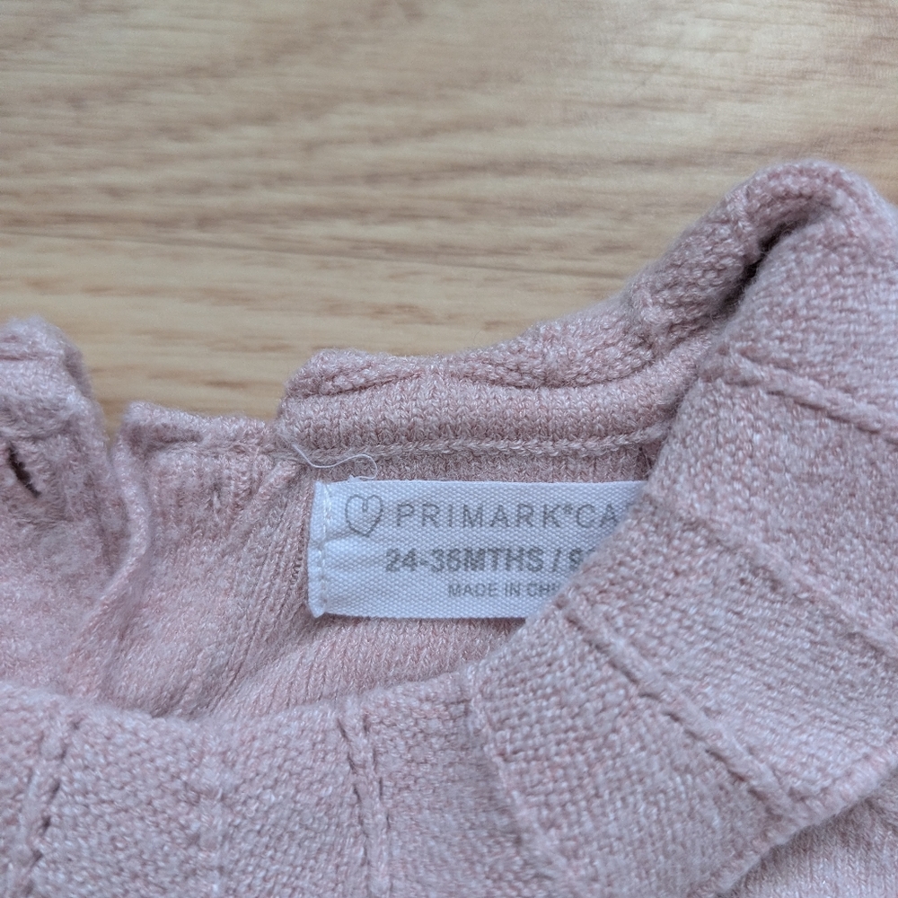 Primark Pink Knit Set - Picture 2 of 2